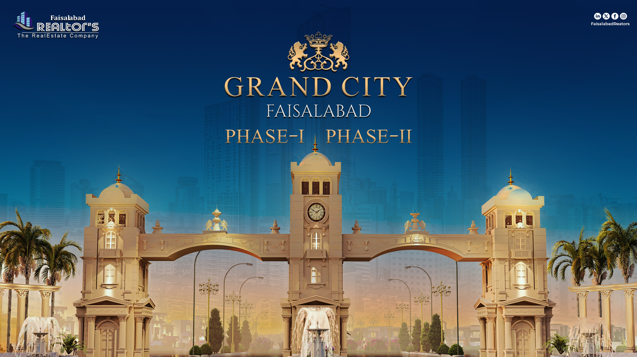 Grand city by Faisalabad Realtors